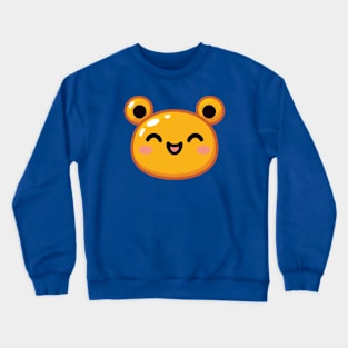 Bear Smile Face Emoji Crewneck Sweatshirt